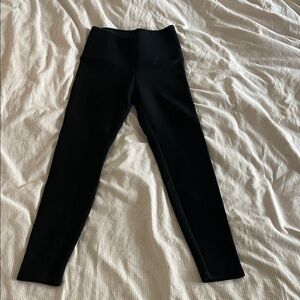 Black Leggings hiding belly